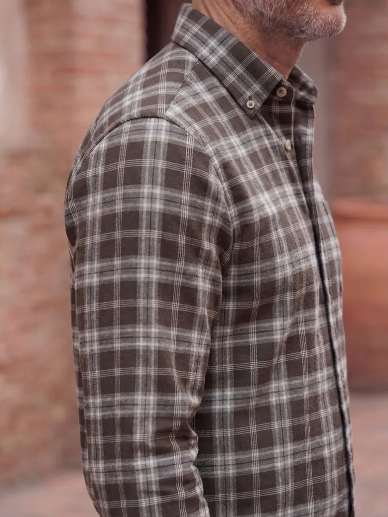 Camicia Thomas Mason Anti-Piega