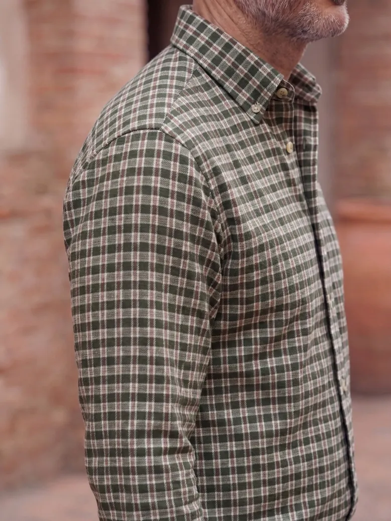 Camicia Thomas Mason Anti-Piega