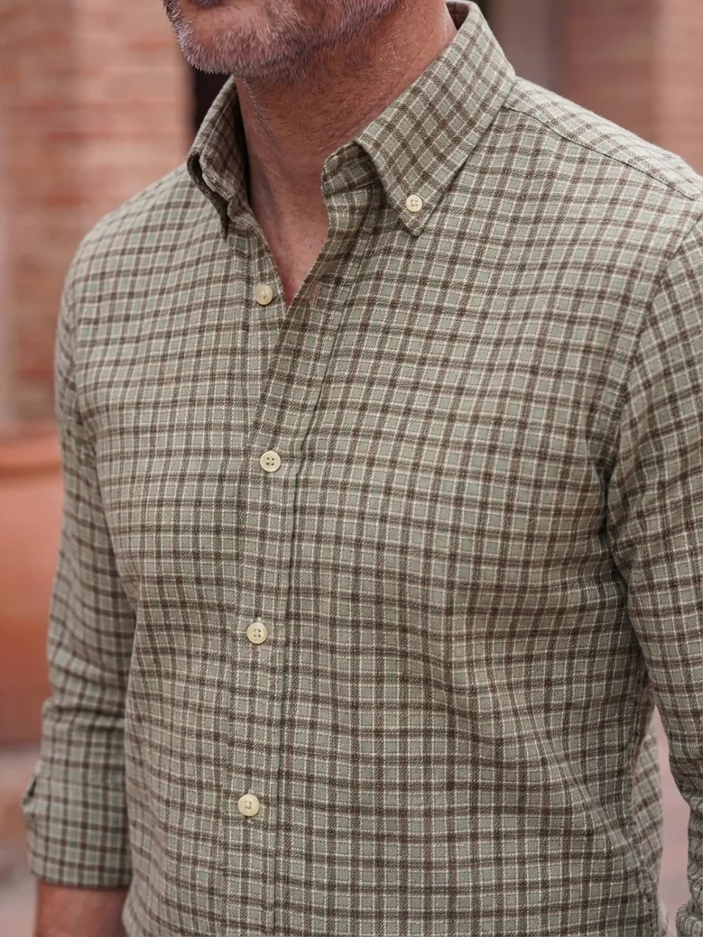 Camicia Thomas Mason Anti-Piega