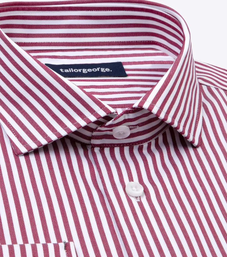 Camicia bianca in popeline facile da stirare