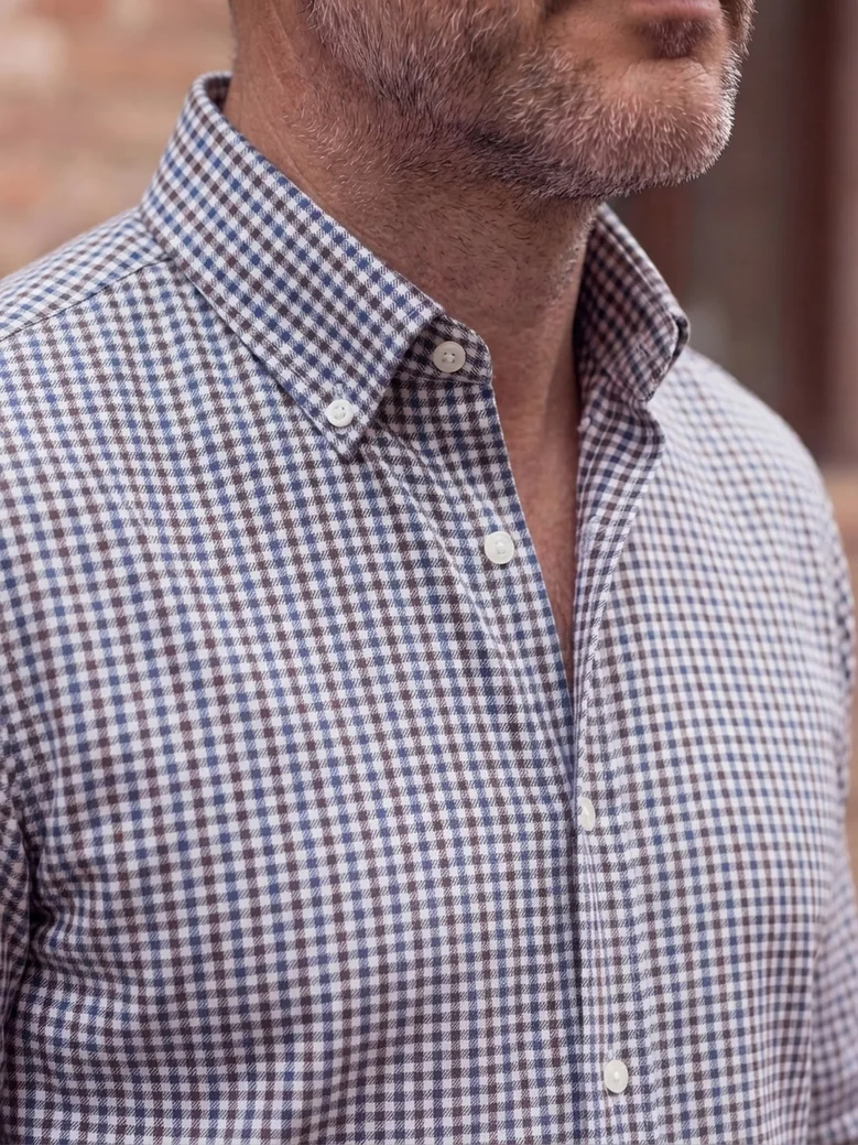 Camicia Thomas Mason Anti-Piega