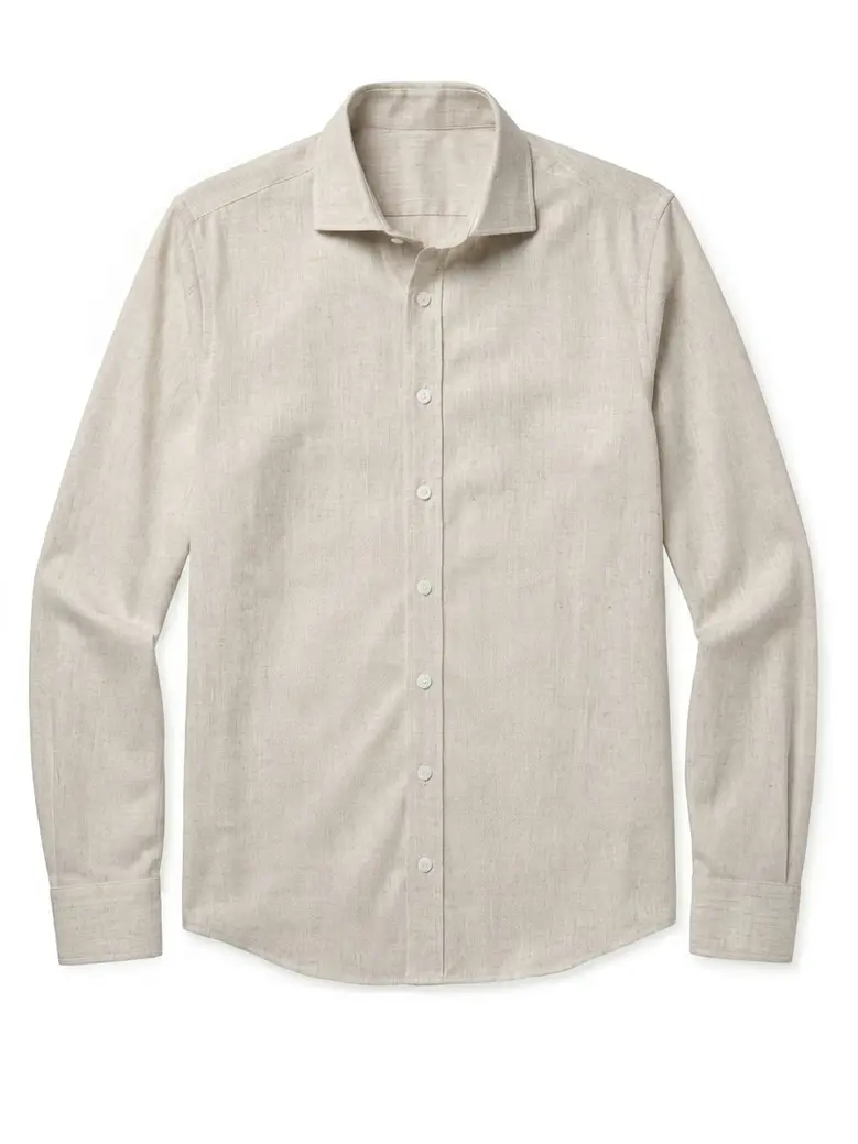 Camicia in lino spesso e resistente