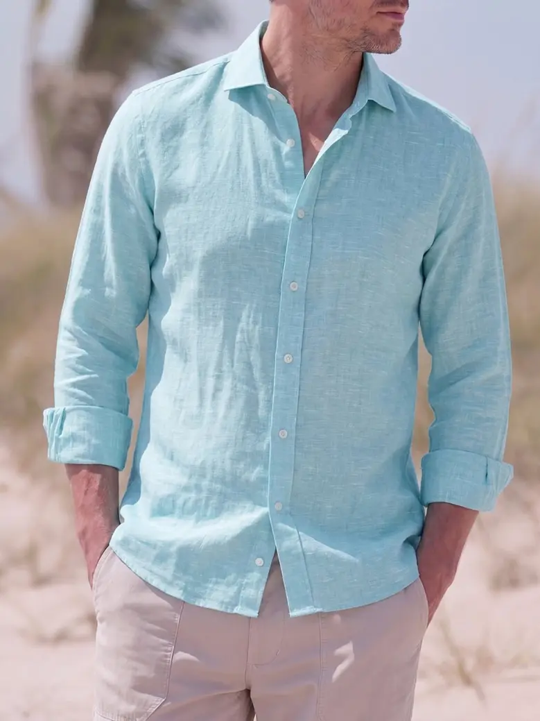Camicia Thomas Mason Anti-Piega