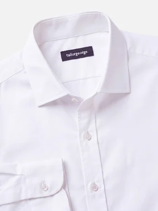 Camicia Oxford bianca semplice