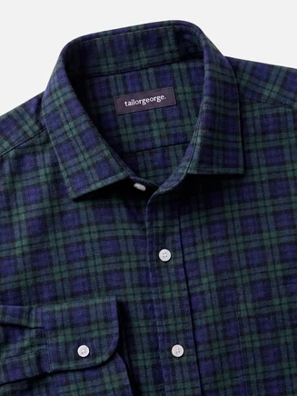 Camicia in flanella leggera e morbida